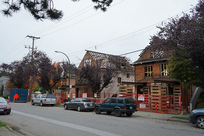 during picture of houses birch street vancouver residential architecture project